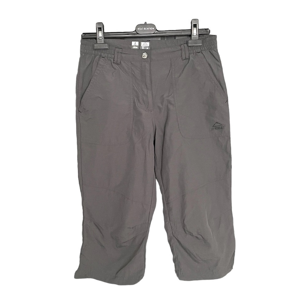 Mckinley Cropped Capri Athletic Pants Grey S